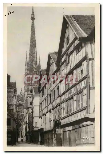 Ansichtskarte AK La Douce France Rouen Vieille Rue