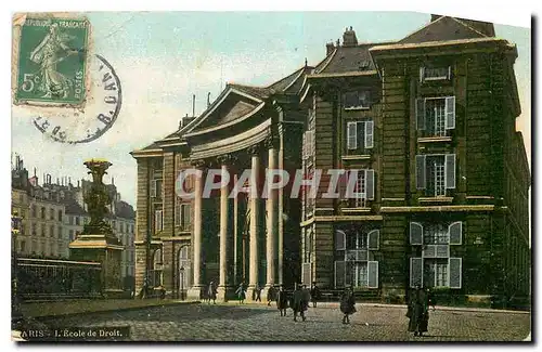 Ansichtskarte AK Paris l'Ecole de Droit