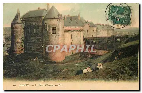 Cartes postales Dieppe Le Vieux Chateau