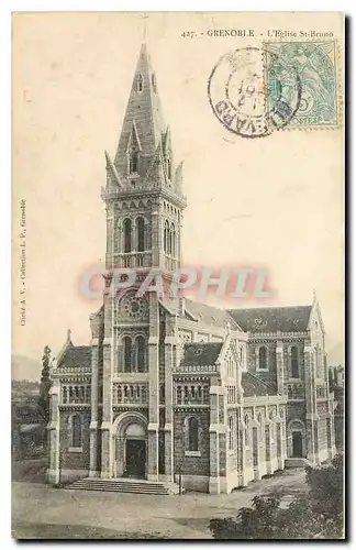 Cartes postales Grenoble l'Eglise St Bruno