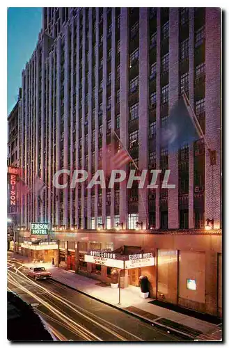 Cartes postales New York's Friendliest Hotel Edison 46th to 47th Street