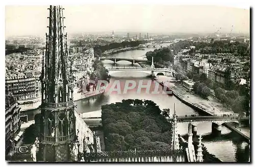 Ansichtskarte AK Paris Perspective sur la Seine