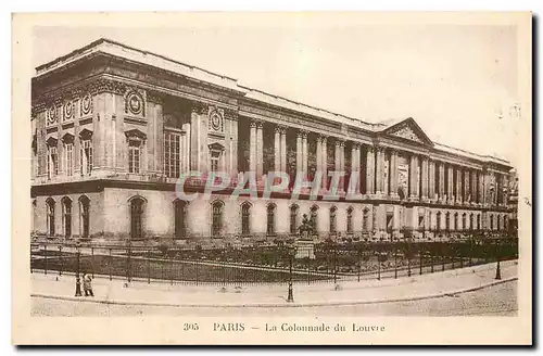 Ansichtskarte AK Paris La Colonnade du Louvre