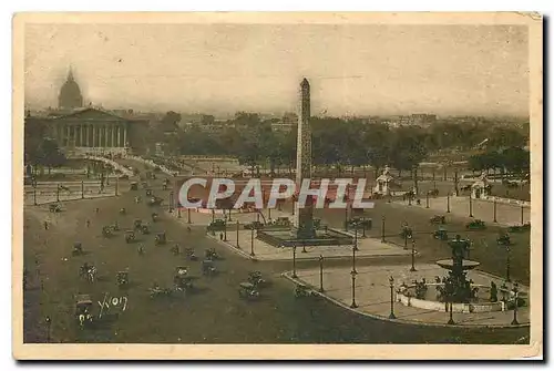 Cartes postales Paris La Place de la Concorde