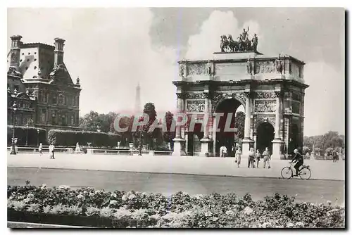 Cartes postales Paris Jardins des Tuileries Le Carrousel