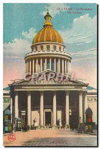 Cartes postales Paris Le Pantheon