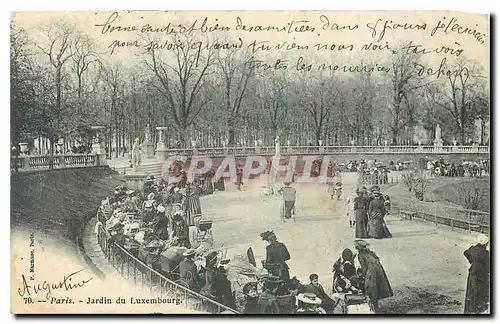 Cartes postales Paris Jardin du Luxembourg