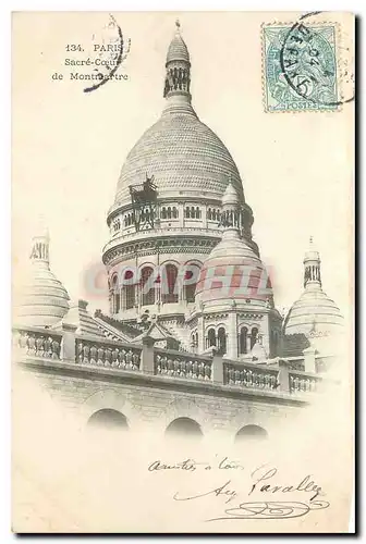 Cartes postales Paris Sacre Coeur de Montmartre