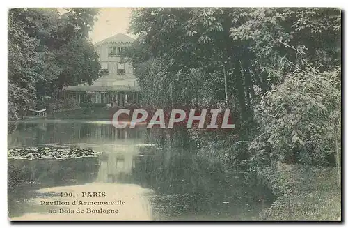 Ansichtskarte AK Paris Pavillon d'Armenonville au Bois de Boulogne