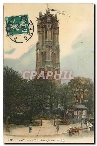 Cartes postales Paris La Tour Saint Jacques