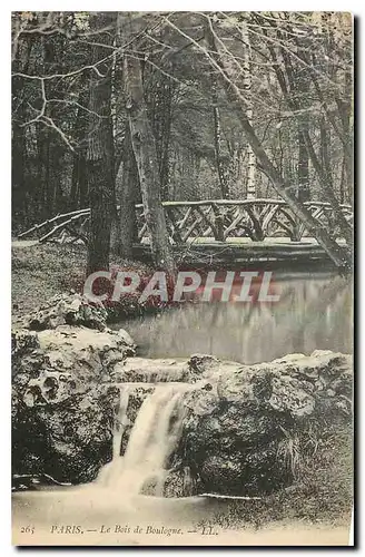 Cartes postales Paris Le Bois de Boulogne