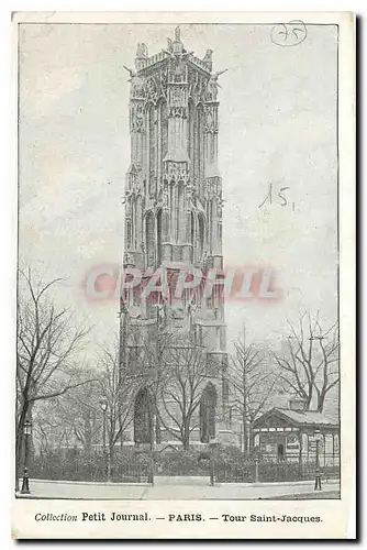 Cartes postales Paris Tour Saint Jacques