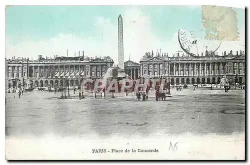 Cartes postales Paris Place de la Concorde