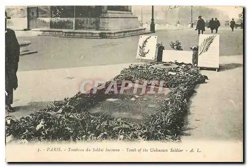 Cartes postales Paris Tombeau du Soldat Inconnu