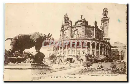 Ansichtskarte AK Paris Le Trocadero Rhinoceros