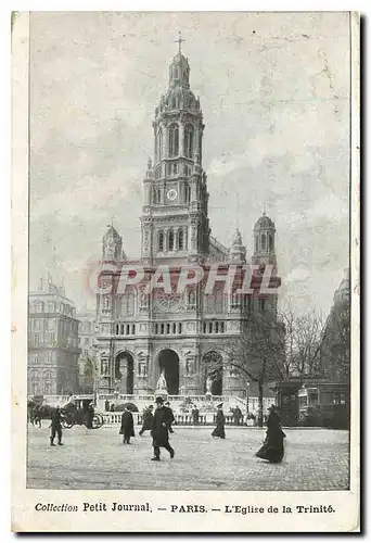 Ansichtskarte AK Petit Journal Paris L'Eglise de la Trinite