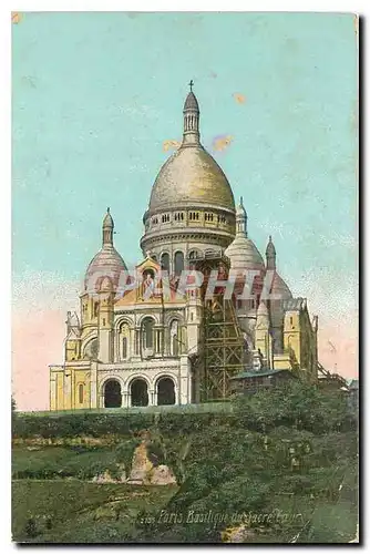 Cartes postales Paris Basilique du Sacre Coeur