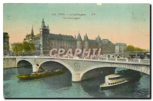 Cartes postales Paris La Conciergerie