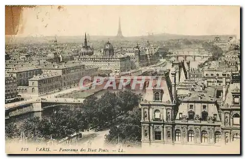 Ansichtskarte AK Paris Panorama des Huit Ponts