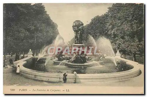 Cartes postales Paris La Fontaine de Carpeaux