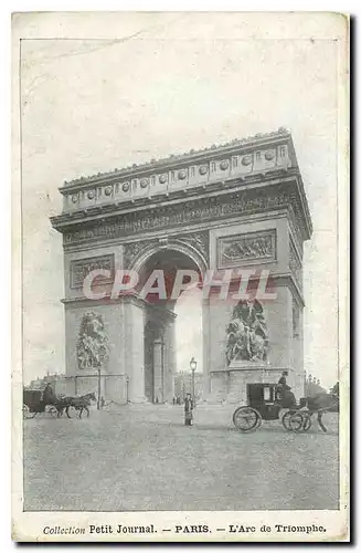 Ansichtskarte AK Petit Journal Paris l'Arc de Triomphe