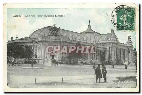 Ansichtskarte AK Paris Le Grand Palais Champs Elysees