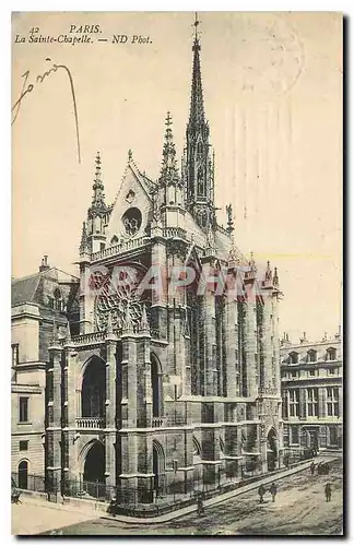 Cartes postales Paris La Sainte Chapelle