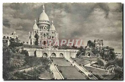 Ansichtskarte AK Paris et ses Merveilles Basilique du Sacre Coeur a Montmartre