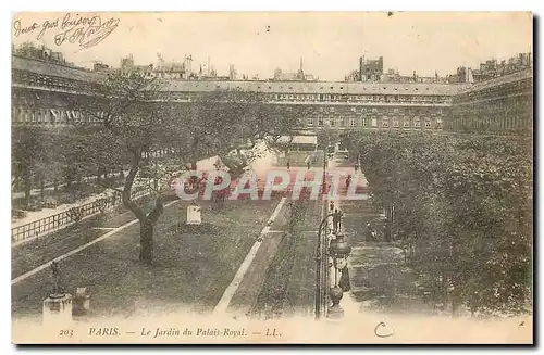 Ansichtskarte AK Paris Le Jardin du Palais Royal