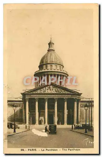 Cartes postales Paris Le Pantheon