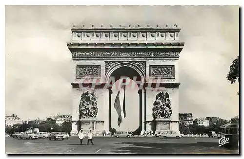 Cartes postales Paris l'Arc de Triomphe de l'Etoile