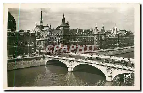 Ansichtskarte AK Paris Le Palais de Justice et le pont au Change