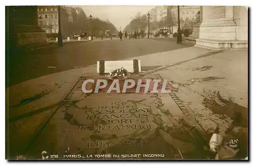 Ansichtskarte AK Paris La Tombe du Soldat Inconnu