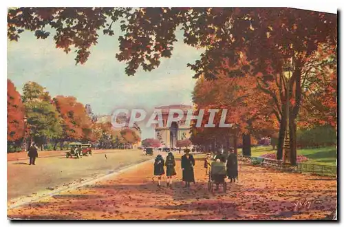 Cartes postales Paris l'Avenue Foch