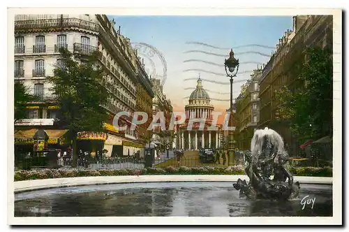 Ansichtskarte AK Paris et ses Merveilles Pantheon et rue Soufflot