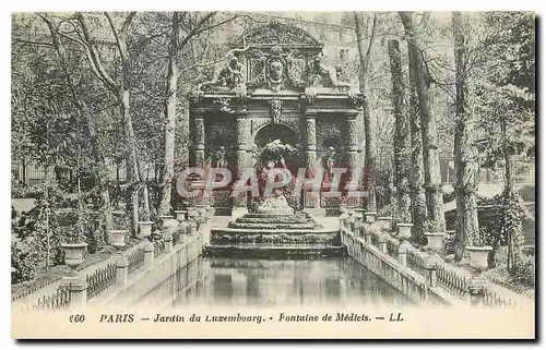 Ansichtskarte AK Paris Jardin du Luxembourg Fontaine de Medicis