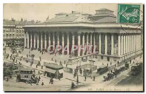 Cartes postales Paris La Bourse