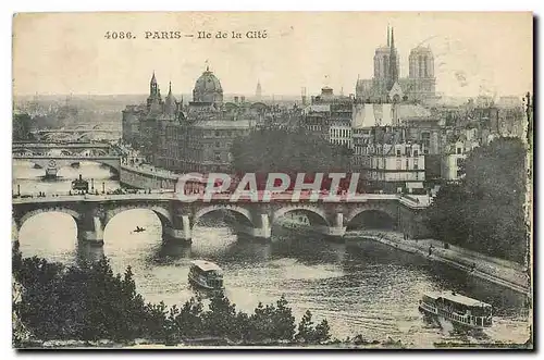 Cartes postales Paris Ile de la Cite