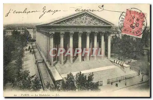 Cartes postales Paris La Madeleine