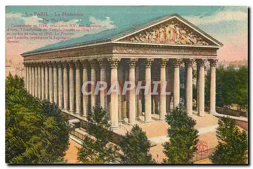 Cartes postales Paris La Madeleine