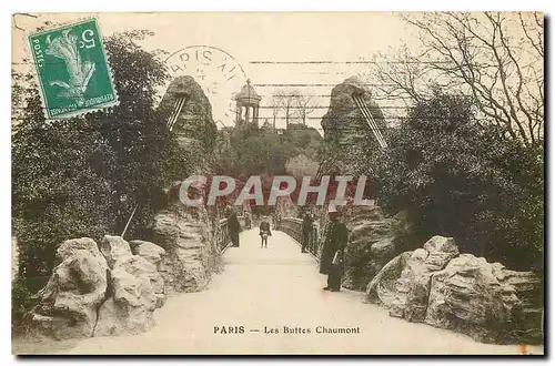 Cartes postales Paris Les Buttes Chaumont