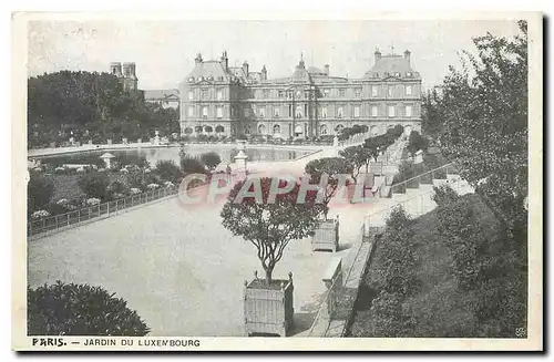 Cartes postales Paris Jardin du Luxembourg