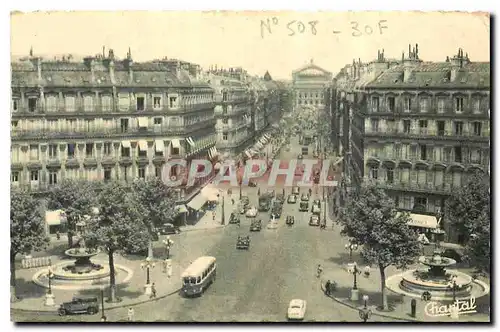 Cartes postales Paris Avenue de l'Opera