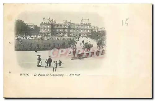 Cartes postales Paris Le Palais de Luxembourg