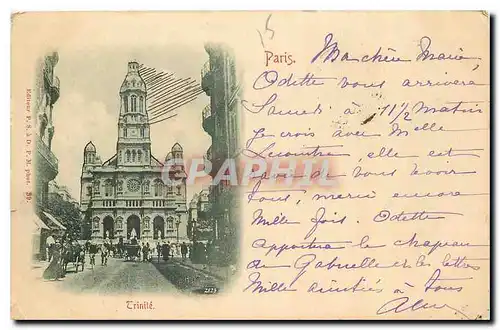 Cartes postales Paris Trinite