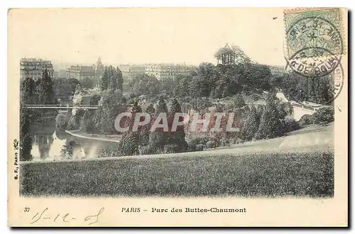 Cartes postales Paris Parc des Buttes Chaumont