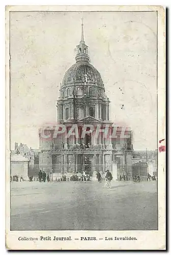 Cartes postales Petit Journal Paris Les Invalides