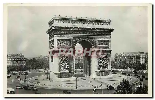 Ansichtskarte AK Paris en Flanant l'Arc de Triomphe de l'Etoile