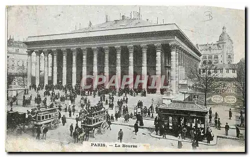 Cartes postales Paris La Bourse