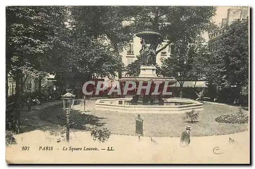 Cartes postales Paris Le Square Louvois